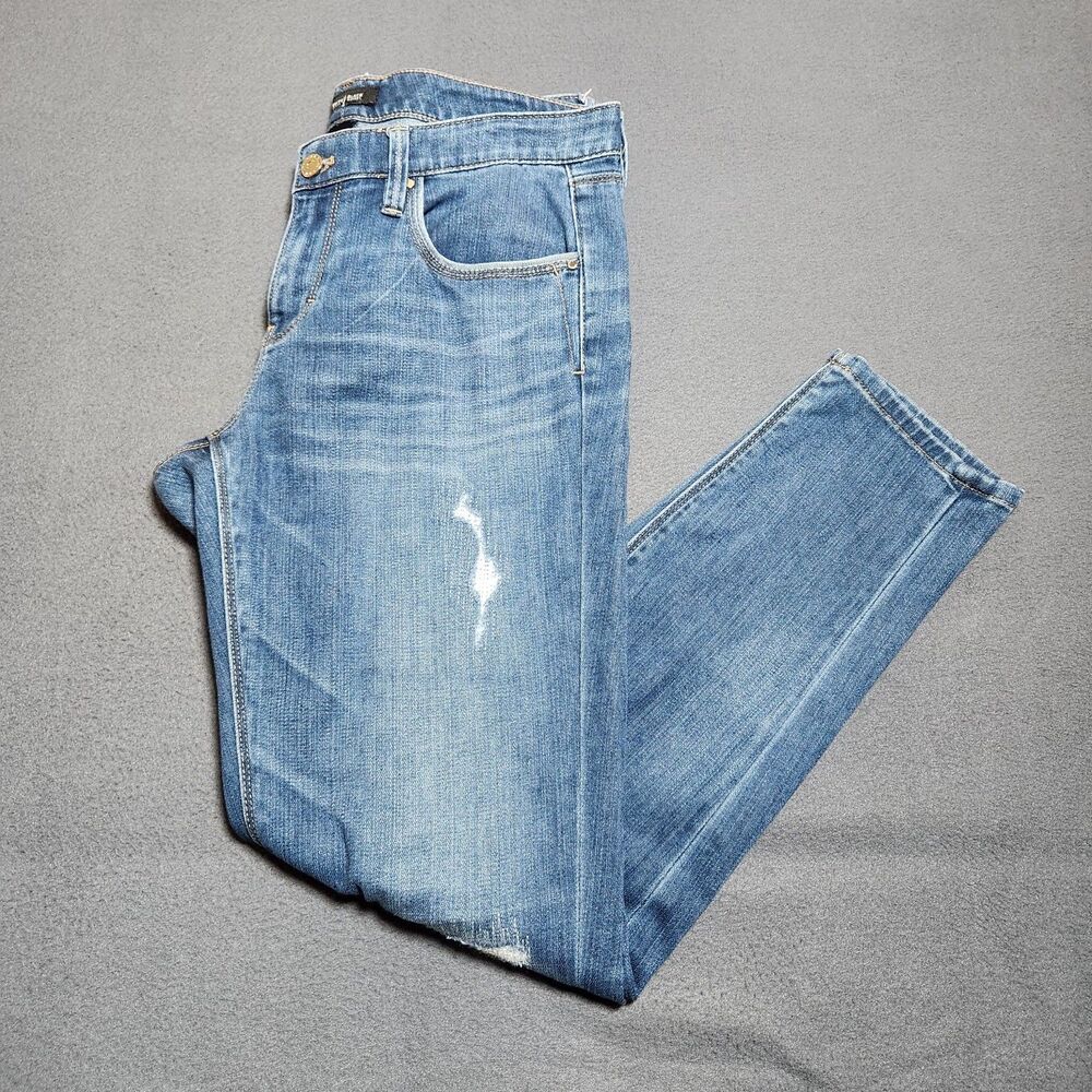 WHBM Jeans Women 6 Low Rise Girlfriend Distressed